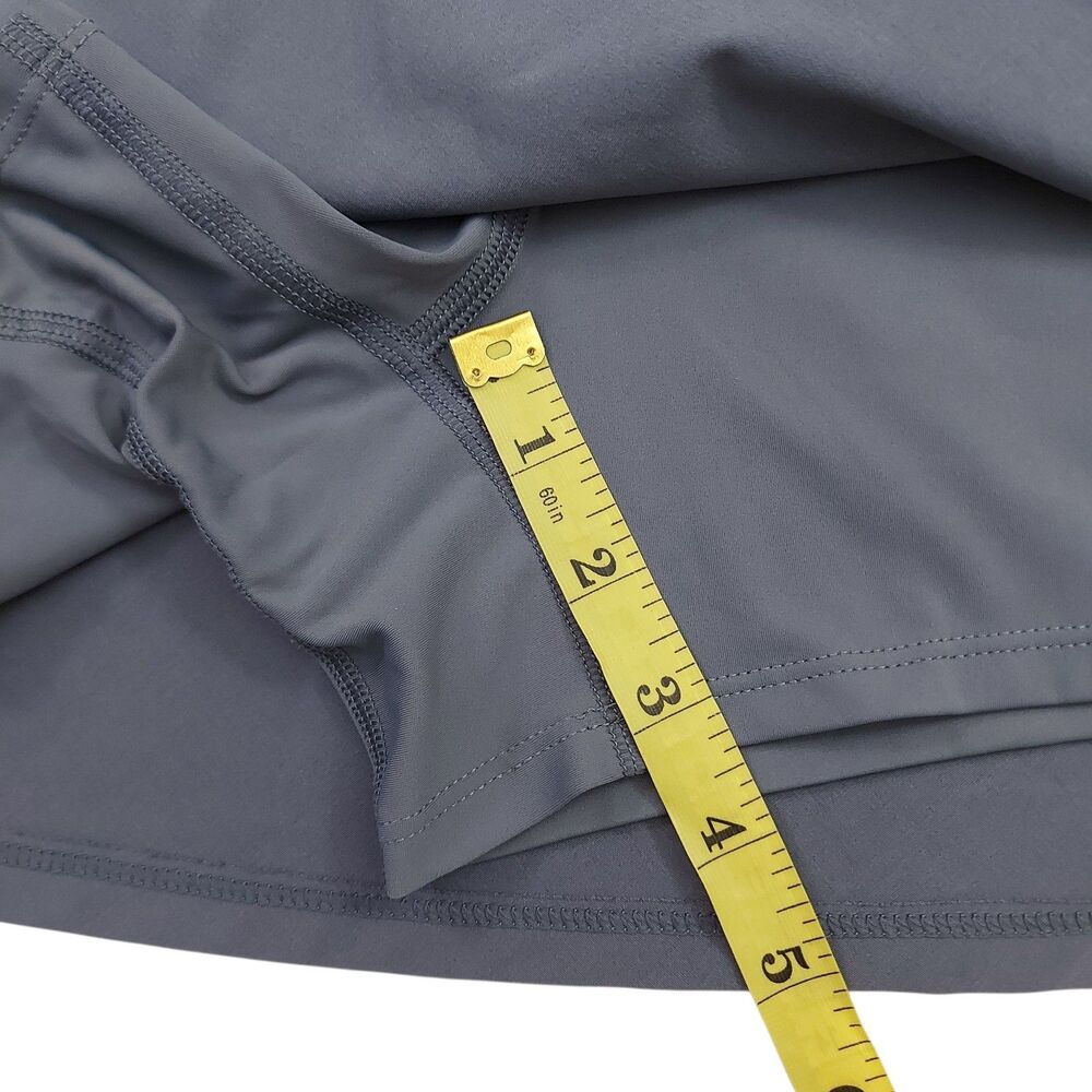 Abercrombie & Fitch Skorts Womens Large Gray Stretch Athletic Golf Tennis - Picture 10 of 10